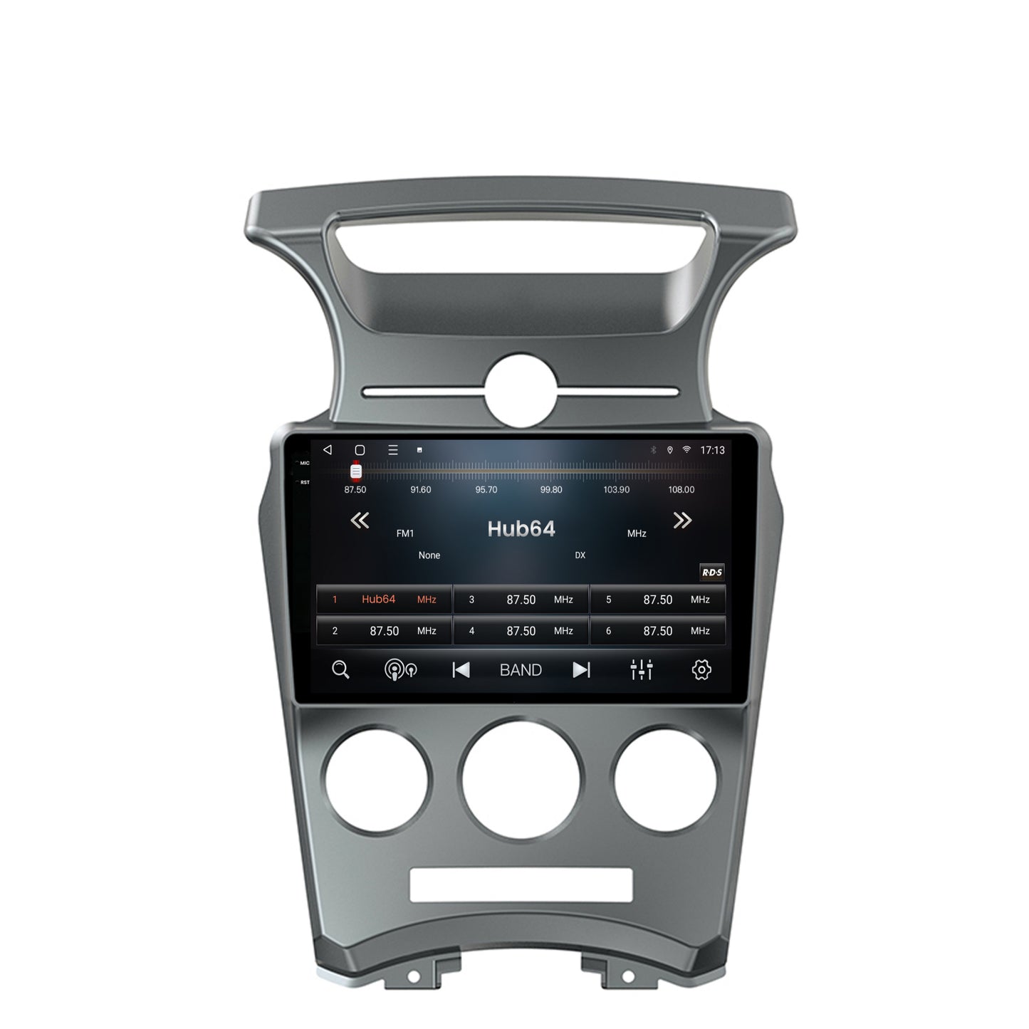 Navigatie 2K HUB64 Kia Carens (2007-2011), 4GB RAM, Android, Octacore, Slot Sim 4G, DSP, GPS, Wi-FI, Carplay, Android Auto, USB, Bluetooth, Waze, Touchscreen, 9.5 Inch