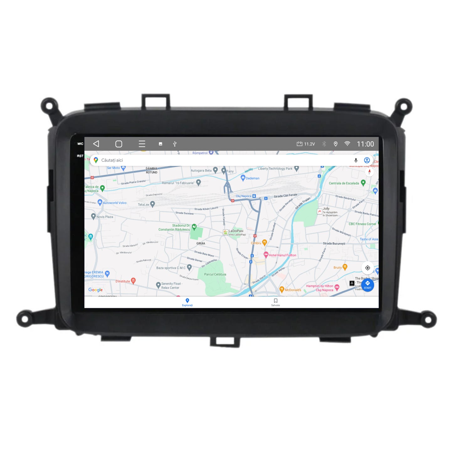 Navigatie 2K HUB64 Kia Carens (2012-2017), 4GB RAM, Android, Octacore, Slot Sim 4G, DSP, GPS, Wi-FI, Carplay, Android Auto, USB, Bluetooth, Waze, Touchscreen, 9.5 Inch - Copie