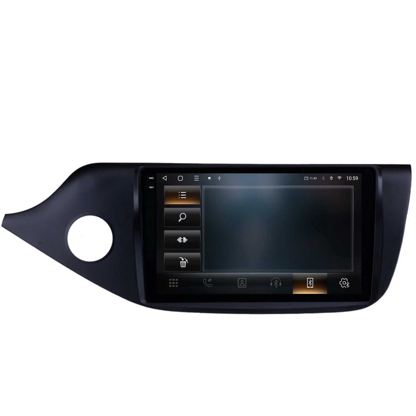 Navigatie 2K HUB64 Kia CEED (2012-2018), 4GB RAM, Android, Octacore, Slot Sim 4G, DSP, GPS, Wi-FI, Carplay, Android Auto, USB, Bluetooth, Waze, Touchscreen, 9.5 Inch