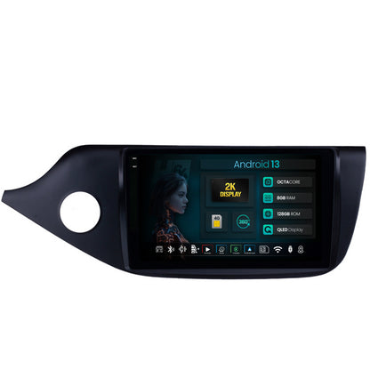 Navigatie 2K HUB64 Kia CEED (2012-2018), 8GB RAM, Android, Octacore, Slot Sim 4G, DSP, GPS, Wi-FI, Carplay, Android Auto, USB, Bluetooth, Waze, Touchscreen, 9.5 Inch