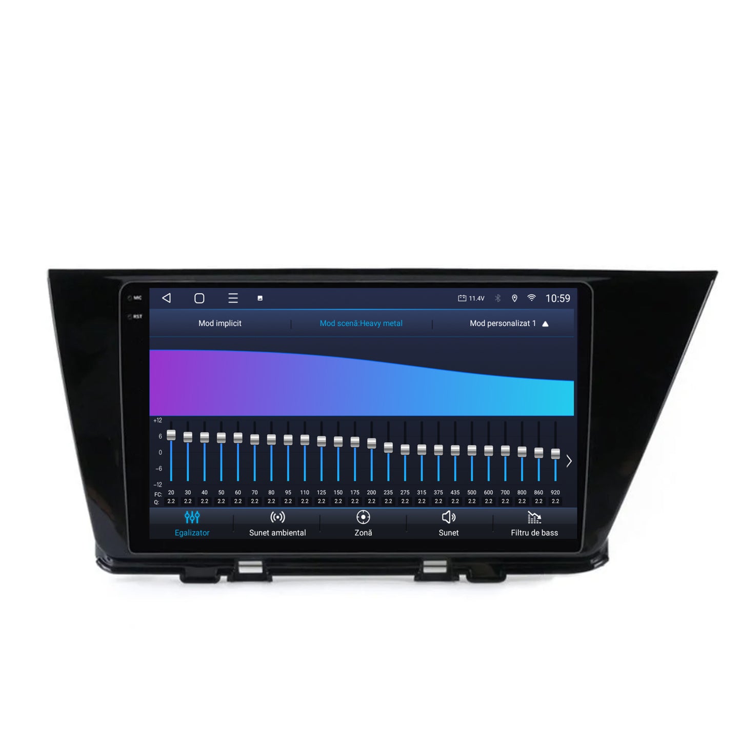 Navigatie 2K HUB64 Kia Niro (2016+), 8GB RAM, Android, Octacore, Slot Sim 4G, DSP, GPS, Wi-FI, Carplay, Android Auto, USB, Bluetooth, Waze, Touchscreen, 9.5 Inch