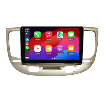 Navigatie 2K HUB64 Kia Rio (2005-2011), 8GB RAM, Android, Octacore, Slot Sim 4G, DSP, GPS, Wi-FI, Carplay, Android Auto, USB, Bluetooth, Waze, Touchscreen, 9.5 Inch