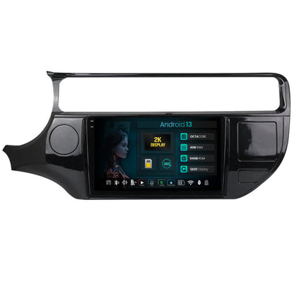 Navigatie 2K HUB64 Kia Rio (2014-2017), 4GB RAM, Android, Octacore, Slot Sim 4G, DSP, GPS, Wi-FI, Carplay, Android Auto, USB, Bluetooth, Waze, Touchscreen, 9.5 Inch