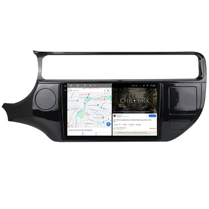Navigatie 2K HUB64 Kia Rio (2014-2017), 8GB RAM, Android, Octacore, Slot Sim 4G, DSP, GPS, Wi-FI, Carplay, Android Auto, USB, Bluetooth, Waze, Touchscreen, 9.5 Inch