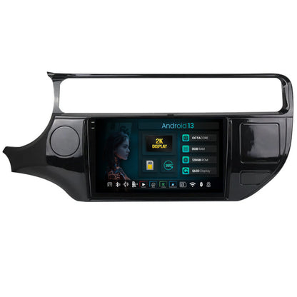 Navigatie 2K HUB64 Kia Rio (2014-2017), 8GB RAM, Android, Octacore, Slot Sim 4G, DSP, GPS, Wi-FI, Carplay, Android Auto, USB, Bluetooth, Waze, Touchscreen, 9.5 Inch