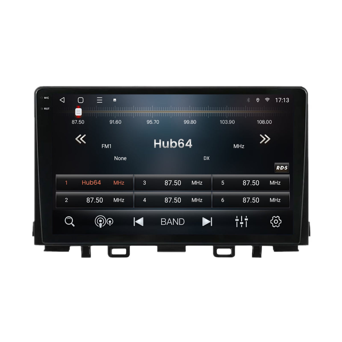Navigatie 2K HUB64 Kia Rio (2017-2024), 4GB RAM, Android, Octacore, Slot Sim 4G, DSP, GPS, Wi-FI, Carplay, Android Auto, USB, Bluetooth, Waze, Touchscreen, 9.5 Inch