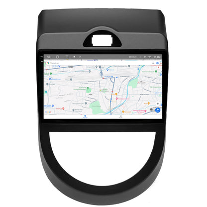 Navigatie 2K HUB64 Kia Soul (2009-2013), 4GB RAM, Android, Octacore, Slot Sim 4G, DSP, GPS, Wi-FI, Carplay, Android Auto, USB, Bluetooth, Waze, Touchscreen, 9.5 Inch