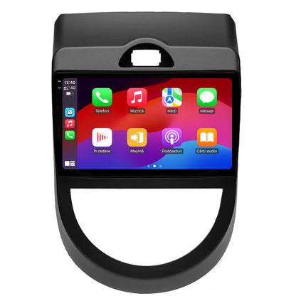 Navigatie 2K HUB64 Kia Soul (2009-2013), 4GB RAM, Android, Octacore, Slot Sim 4G, DSP, GPS, Wi-FI, Carplay, Android Auto, USB, Bluetooth, Waze, Touchscreen, 9.5 Inch
