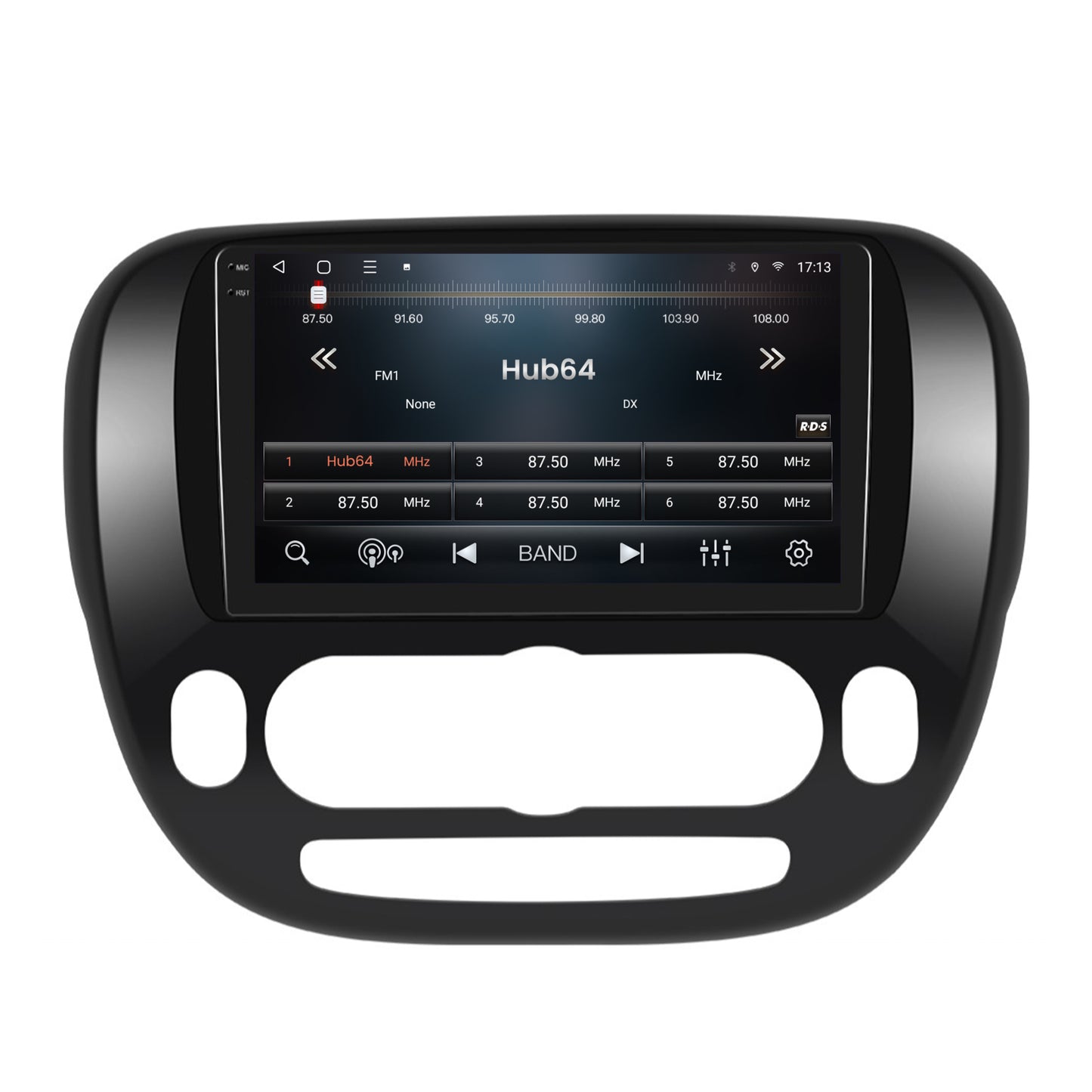 Navigatie 2K HUB64 Kia Soul (2014-2019), 4GB RAM, Android, Octacore, Slot Sim 4G, DSP, GPS, Wi-FI, Carplay, Android Auto, USB, Bluetooth, Waze, Touchscreen, 9.5 Inch