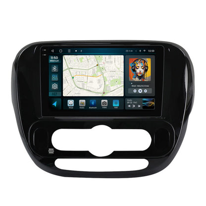 Navigatie 2K HUB64 Kia Soul (2014-2019), 4GB RAM, Android, Octacore, Slot Sim 4G, DSP, GPS, Wi-FI, Carplay, Android Auto, USB, Bluetooth, Waze, Touchscreen, 9.5 Inch