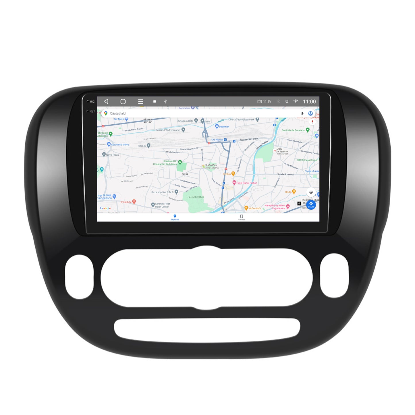 Navigatie 2K HUB64 Kia Soul (2014-2019), 4GB RAM, Android, Octacore, Slot Sim 4G, DSP, GPS, Wi-FI, Carplay, Android Auto, USB, Bluetooth, Waze, Touchscreen, 9.5 Inch