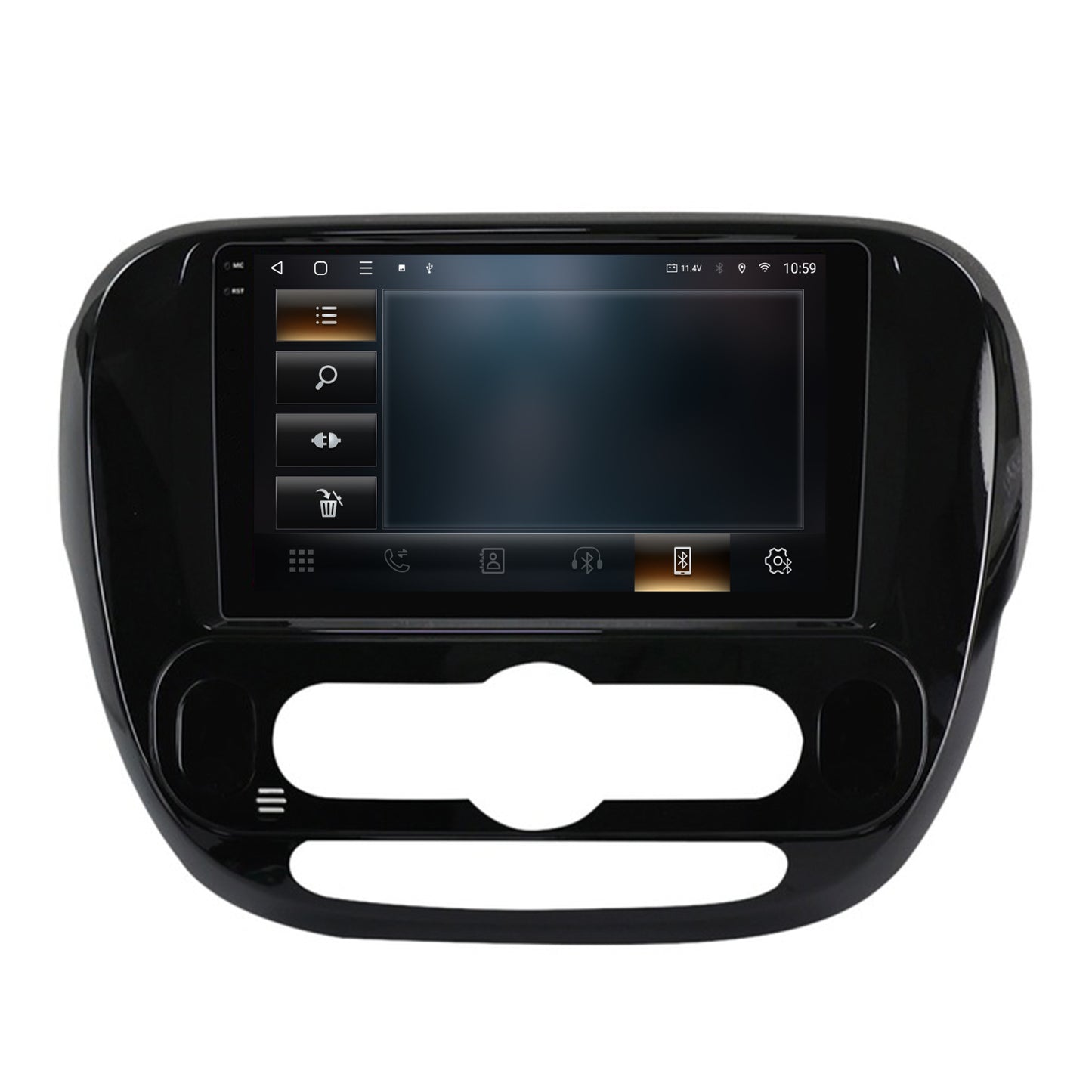 Navigatie 2K HUB64 Kia Soul (2014-2019), 4GB RAM, Android, Octacore, Slot Sim 4G, DSP, GPS, Wi-FI, Carplay, Android Auto, USB, Bluetooth, Waze, Touchscreen, 9.5 Inch