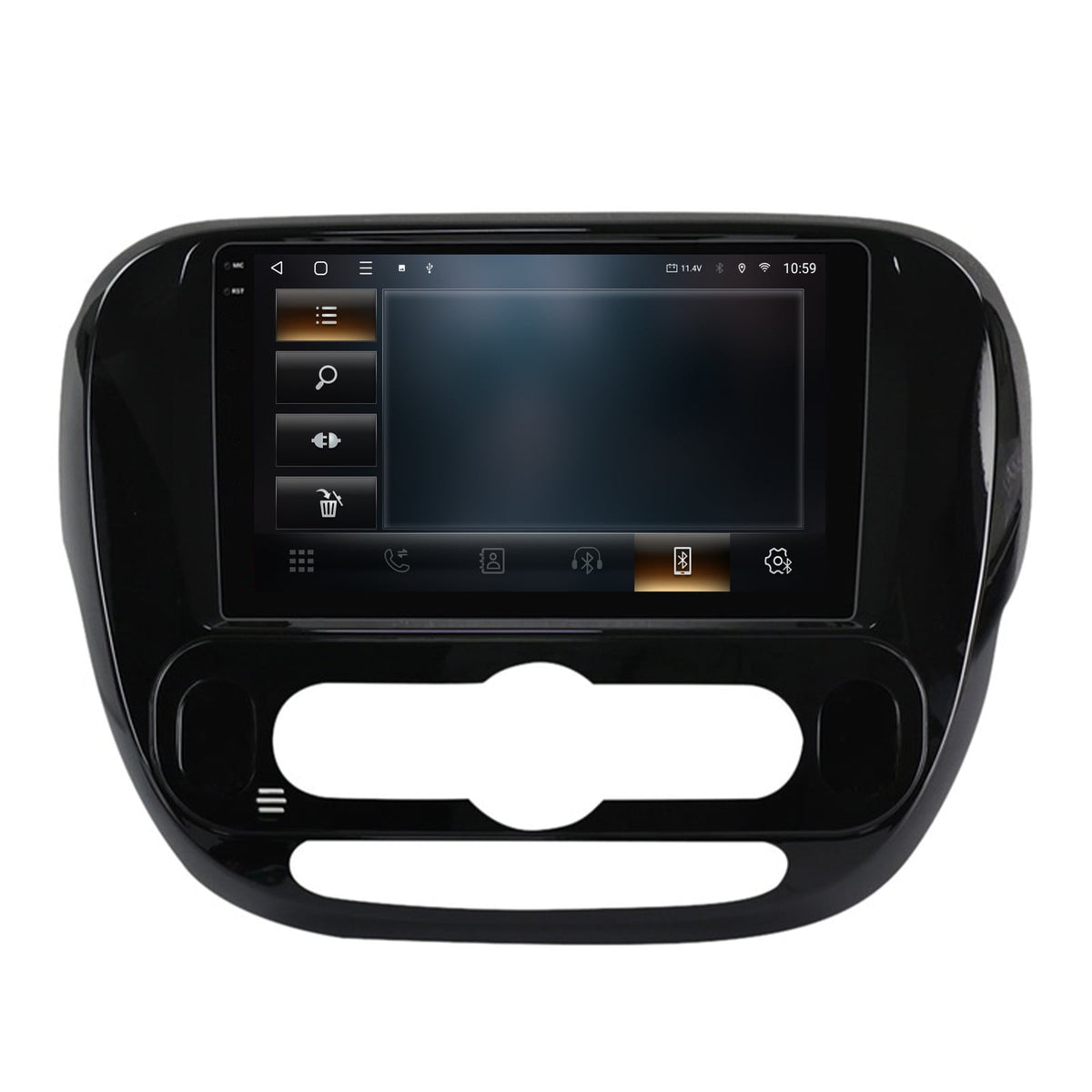 Navigatie 2K HUB64 Kia Soul (2014-2019), 8GB RAM, Android, Octacore, Slot Sim 4G, DSP, GPS, Wi-FI, Carplay, Android Auto, USB, Bluetooth, Waze, Touchscreen, 9.5 Inch