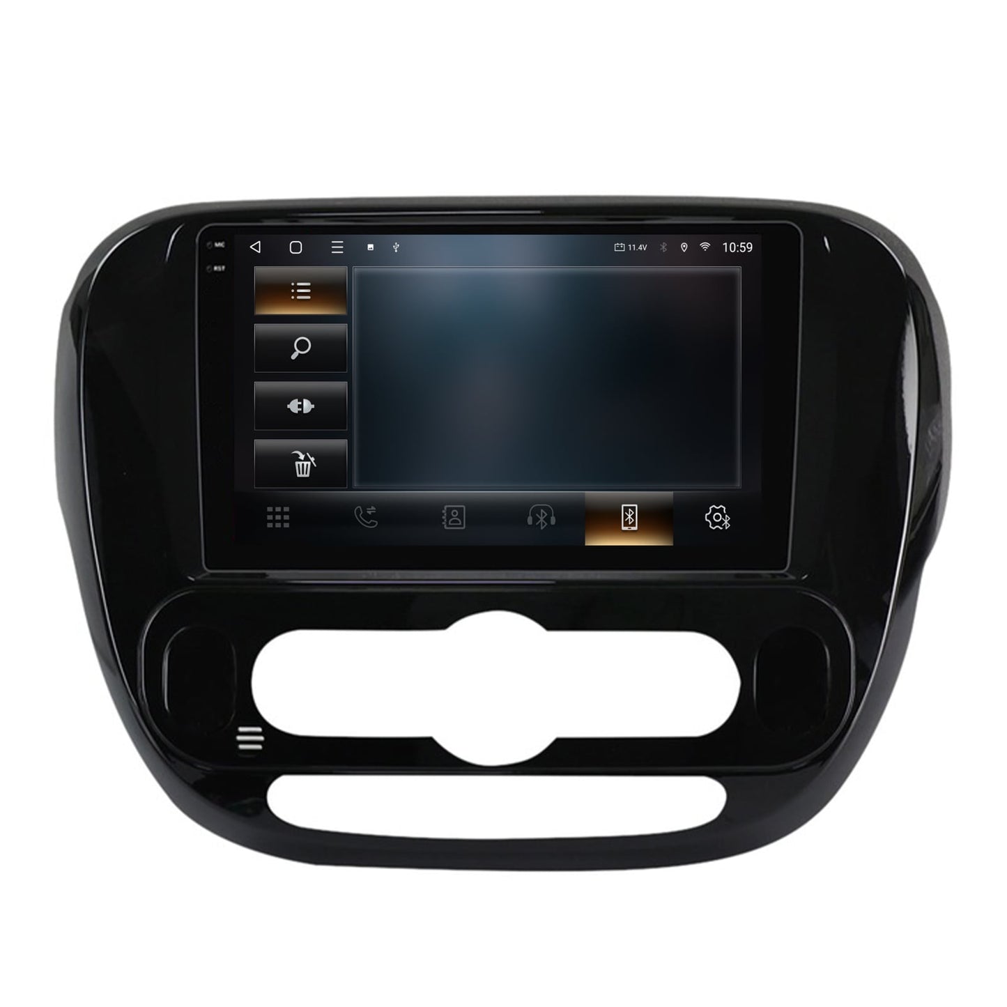 Navigatie 2K HUB64 Kia Soul (2014-2019), 8GB RAM, Android, Octacore, Slot Sim 4G, DSP, GPS, Wi-FI, Carplay, Android Auto, USB, Bluetooth, Waze, Touchscreen, 9.5 Inch