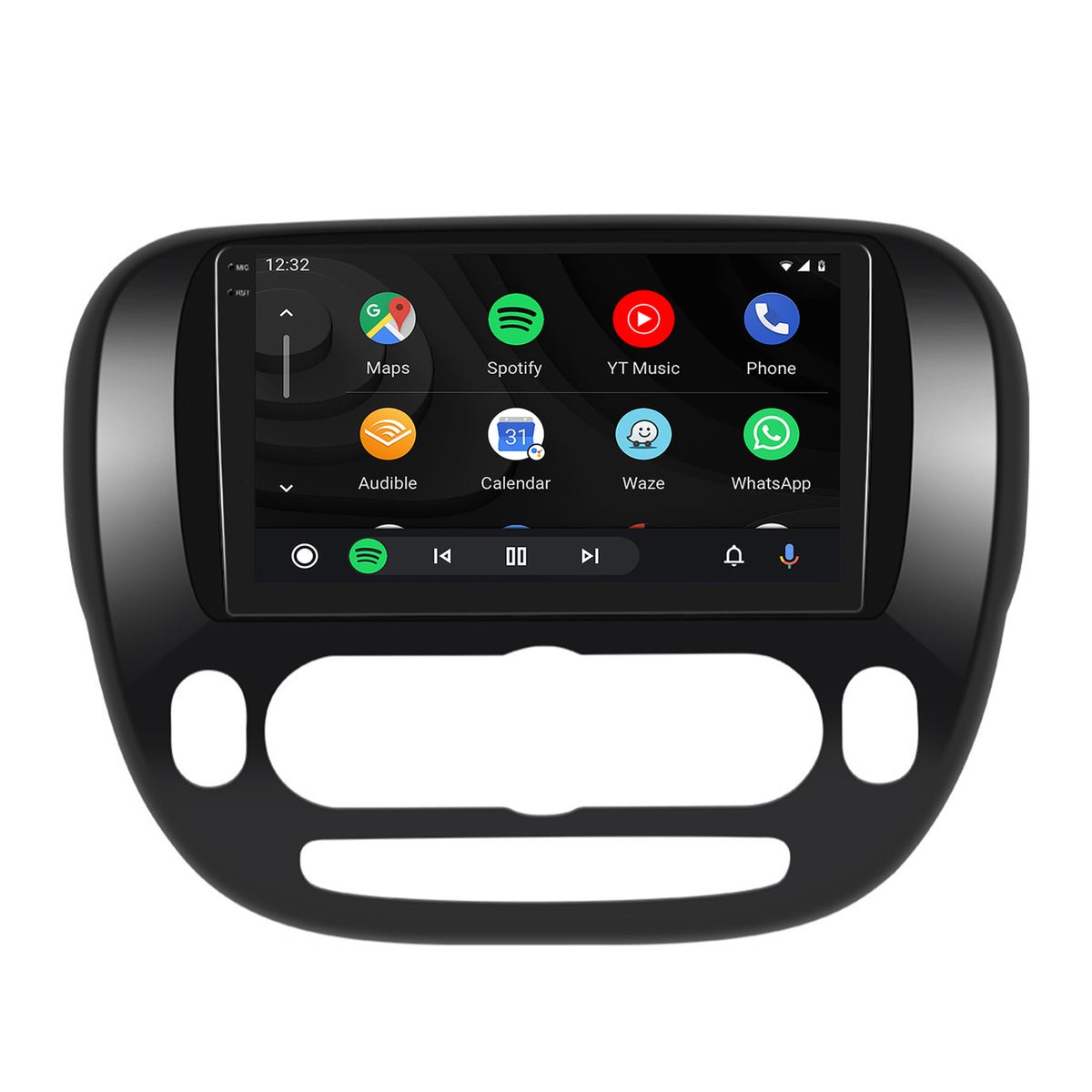 Navigatie 2K HUB64 Kia Soul (2014-2019), 8GB RAM, Android, Octacore, Slot Sim 4G, DSP, GPS, Wi-FI, Carplay, Android Auto, USB, Bluetooth, Waze, Touchscreen, 9.5 Inch