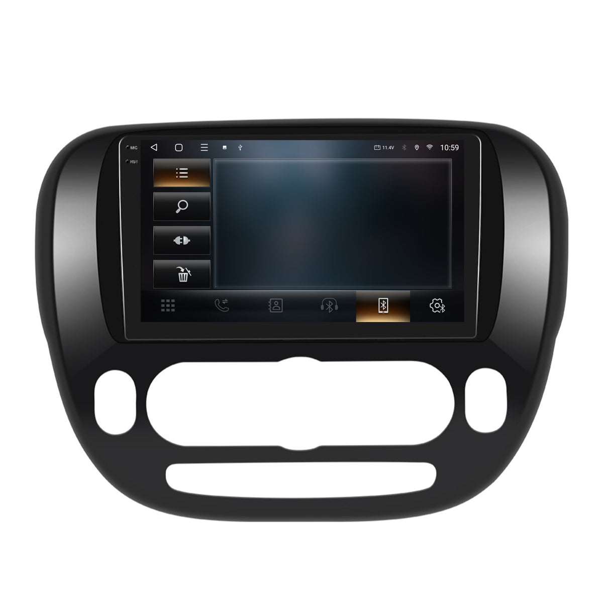 Navigatie 2K HUB64 Kia Soul (2014-2019), 8GB RAM, Android, Octacore, Slot Sim 4G, DSP, GPS, Wi-FI, Carplay, Android Auto, USB, Bluetooth, Waze, Touchscreen, 9.5 Inch