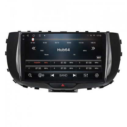 Navigatie 2K HUB64 Kia Soul (2019+), 4GB RAM, Android, Octacore, Slot Sim 4G, DSP, GPS, Wi-FI, Carplay, Android Auto, USB, Bluetooth, Waze, Touchscreen, 9.5 Inch
