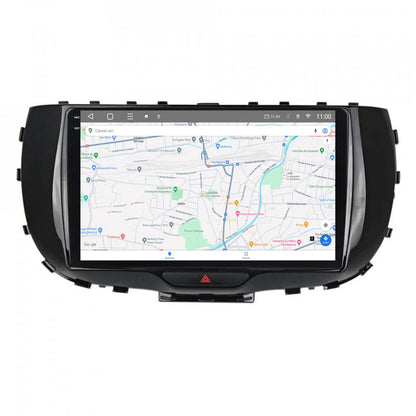 Navigatie 2K HUB64 Kia Soul (2019+), 4GB RAM, Android, Octacore, Slot Sim 4G, DSP, GPS, Wi-FI, Carplay, Android Auto, USB, Bluetooth, Waze, Touchscreen, 9.5 Inch
