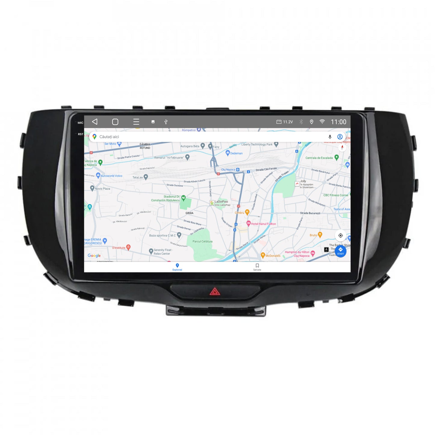 Navigatie 2K HUB64 Kia Soul (2019+), 8GB RAM, Android, Octacore, Slot Sim 4G, DSP, GPS, Wi-FI, Carplay, Android Auto, USB, Bluetooth, Waze, Touchscreen, 9.5 Inch