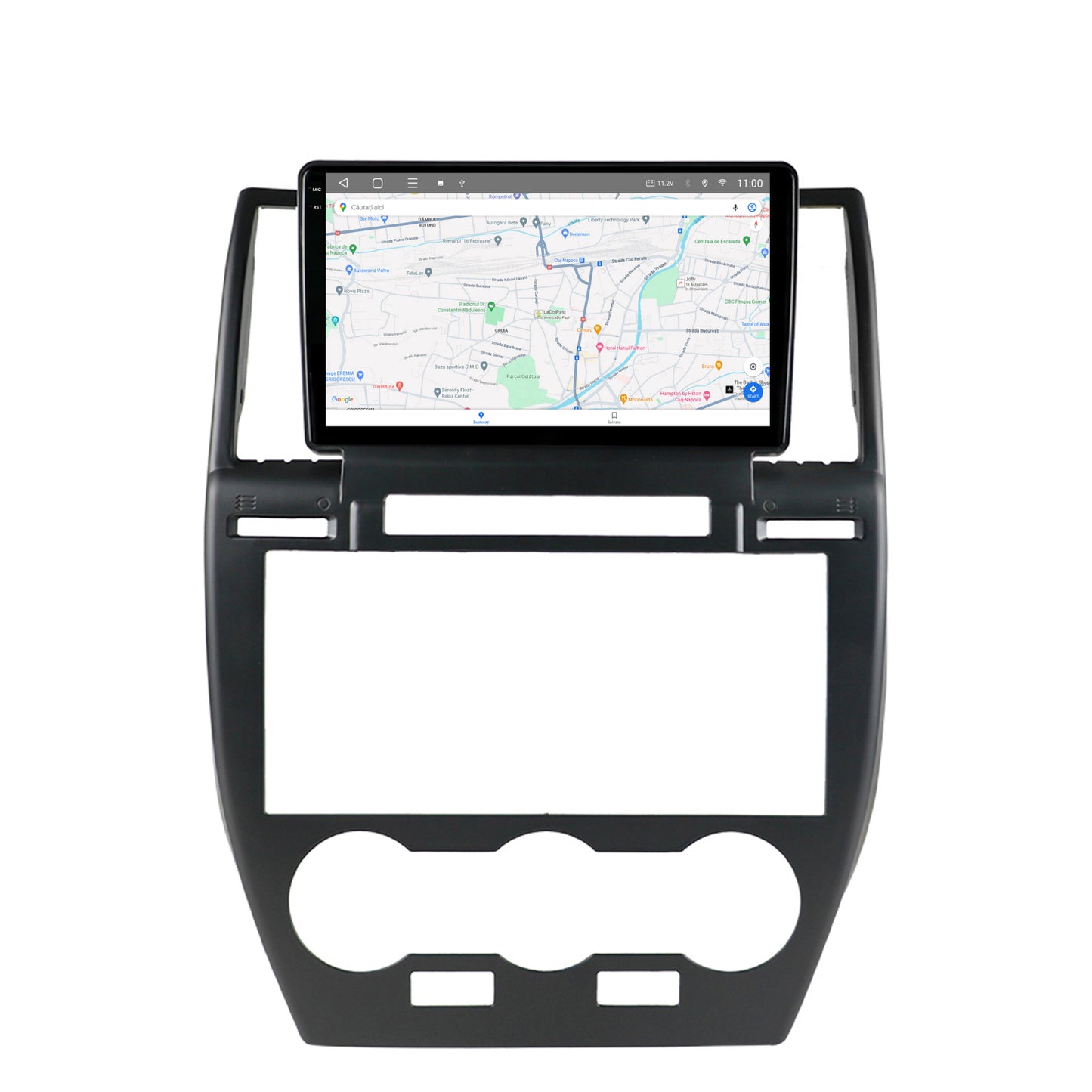 Navigatie 2K HUB64 Land Rover Freelander 2 (2006-2012), 4GB RAM, Android, Octacore, Slot Sim 4G, DSP, GPS, Wi-FI, Carplay, Android Auto, USB, Bluetooth, Waze, Touchscreen, 9.5 Inch