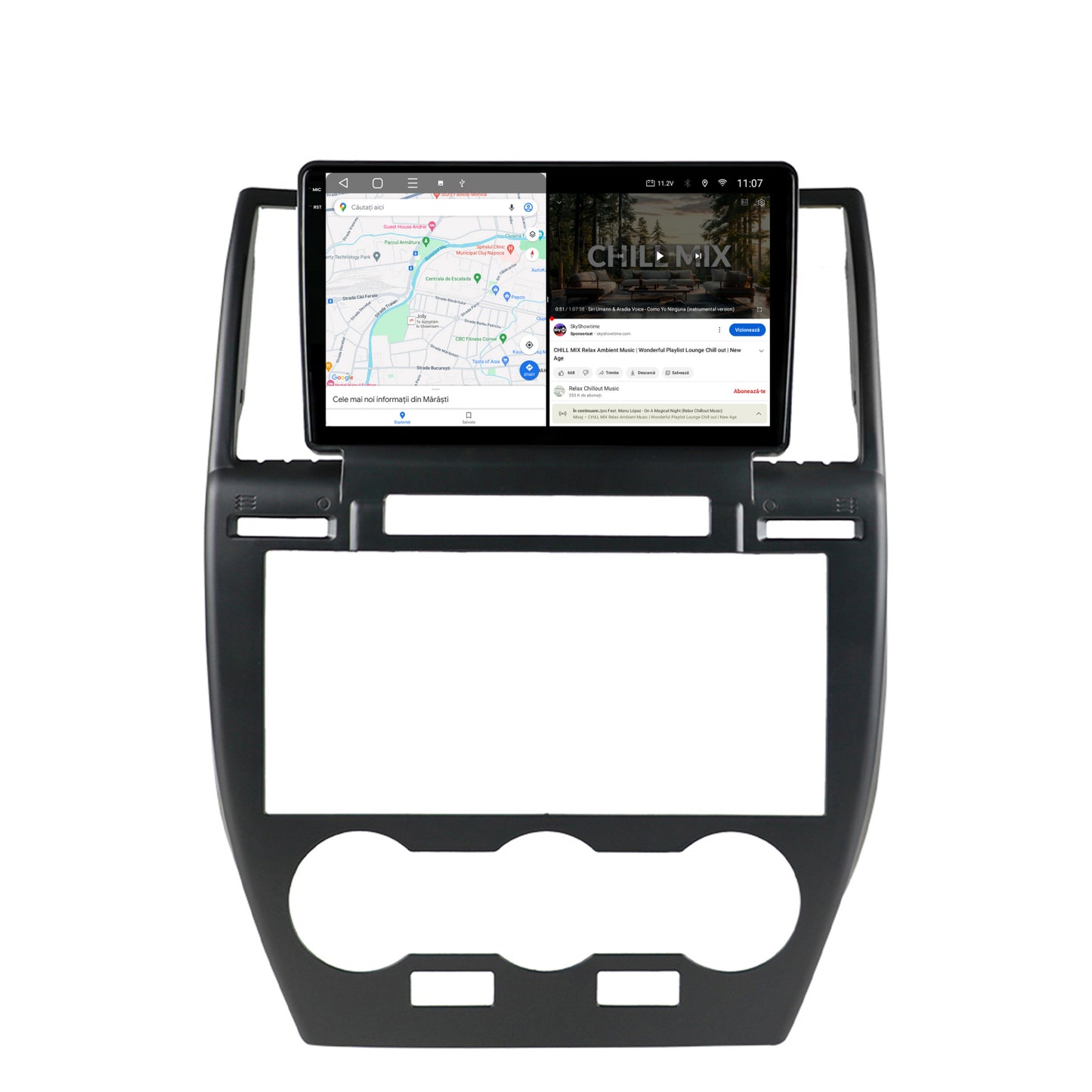 Navigatie 2K HUB64 Land Rover Freelander 2 (2006-2012), 8GB RAM, Android, Octacore, Slot Sim 4G, DSP, GPS, Wi-FI, Carplay, Android Auto, USB, Bluetooth, Waze, Touchscreen, 9.5 Inch