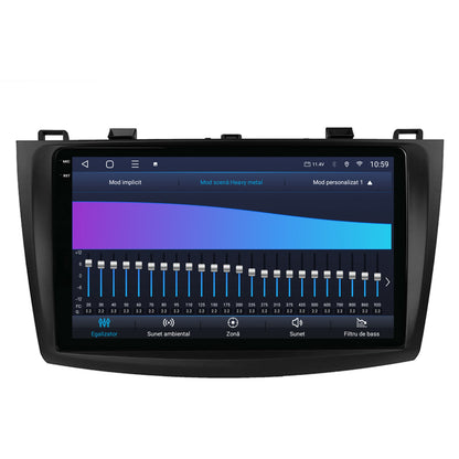Navigatie 2K HUB64 Mazda 3 (2009-2013), 4GB RAM, Android, Octacore, Slot Sim 4G, DSP, GPS, Wi-FI, Carplay, Android Auto, USB, Bluetooth, Waze, Touchscreen, 9.5 Inch