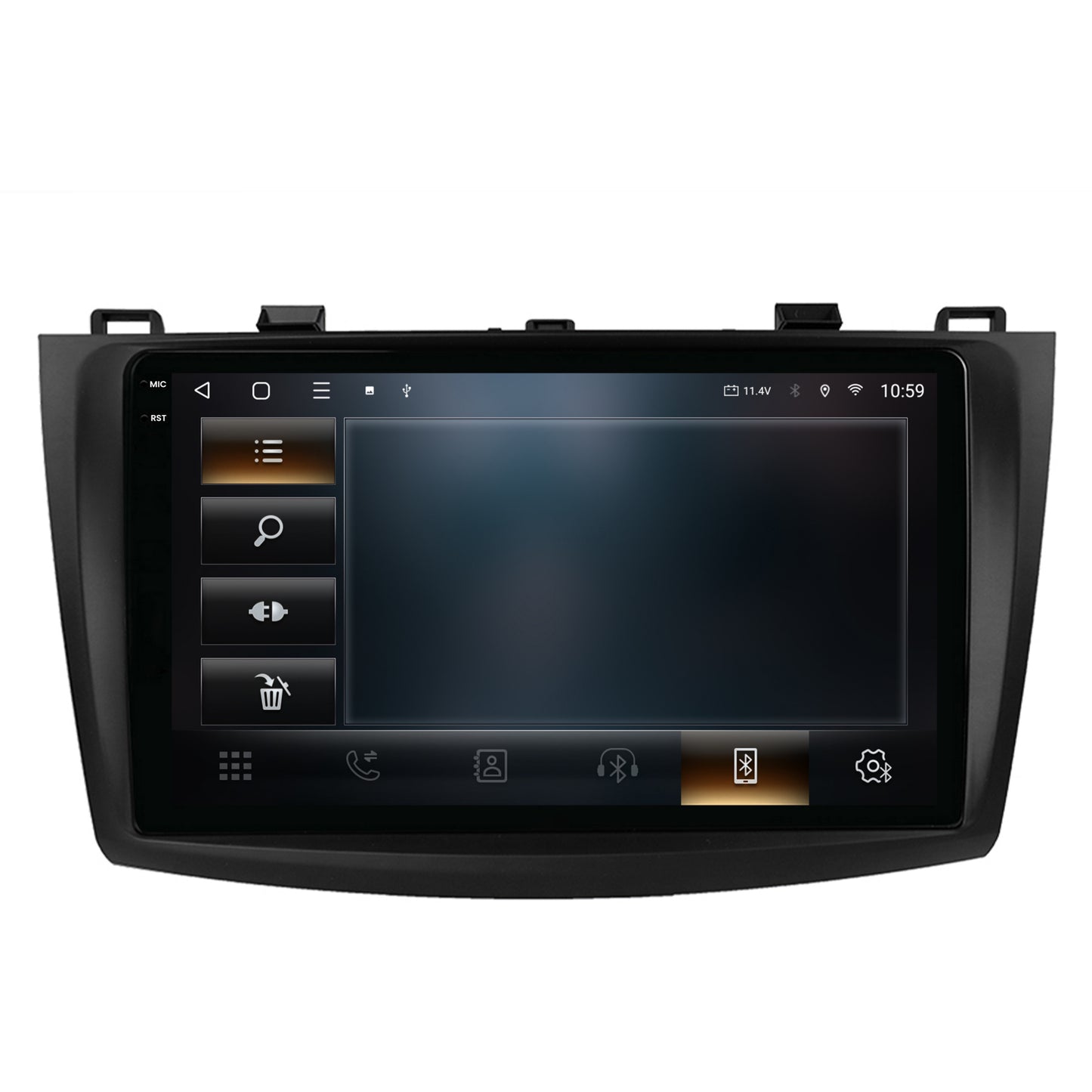 Navigatie 2K HUB64 Mazda 3 (2009-2013), 4GB RAM, Android, Octacore, Slot Sim 4G, DSP, GPS, Wi-FI, Carplay, Android Auto, USB, Bluetooth, Waze, Touchscreen, 9.5 Inch