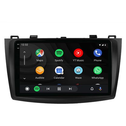 Navigatie 2K HUB64 Mazda 3 (2009-2013), 8GB RAM, Android, Octacore, Slot Sim 4G, DSP, GPS, Wi-FI, Carplay, Android Auto, USB, Bluetooth, Waze, Touchscreen, 9.5 Inch