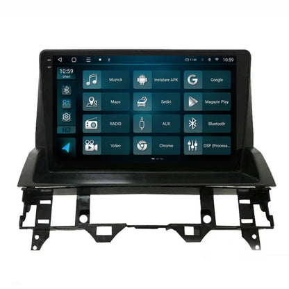 Navigatie 2K HUB64 Mazda 6 (2002-2008), 4GB RAM, Android, Octacore, Slot Sim 4G, DSP, GPS, Wi-FI, Carplay, Android Auto, USB, Bluetooth, Waze, Touchscreen, 10.36 Inch