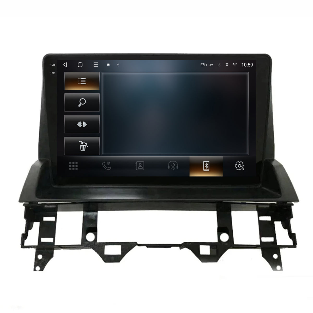 Navigatie 2K HUB64 Mazda 6 (2002-2008), 4GB RAM, Android, Octacore, Slot Sim 4G, DSP, GPS, Wi-FI, Carplay, Android Auto, USB, Bluetooth, Waze, Touchscreen, 10.36 Inch
