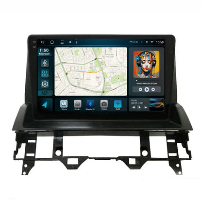 Navigatie 2K HUB64 Mazda 6 (2002-2008), 4GB RAM, Android, Octacore, Slot Sim 4G, DSP, GPS, Wi-FI, Carplay, Android Auto, USB, Bluetooth, Waze, Touchscreen, 10.36 Inch