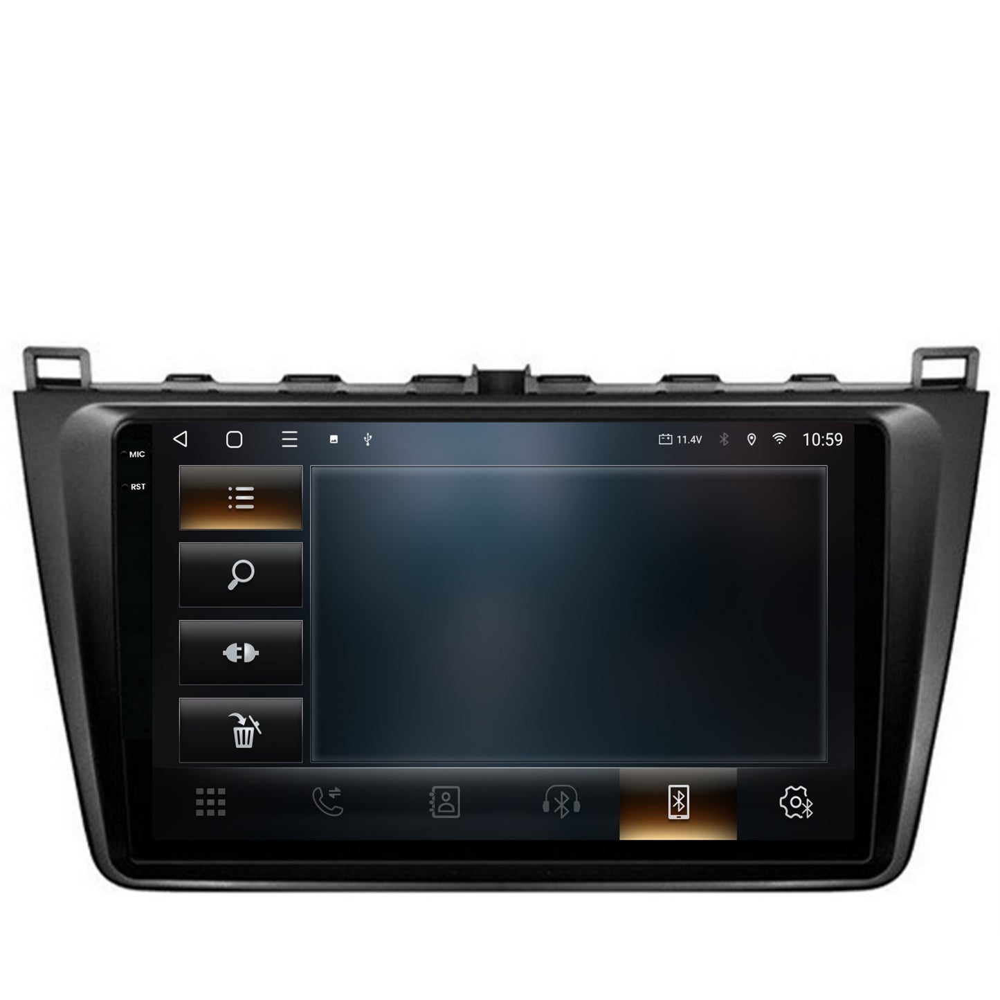 Navigatie 2K HUB64 Mazda 6 (2008-2013), 4GB RAM, Android, Octacore, Slot Sim 4G, DSP, GPS, Wi-FI, Carplay, Android Auto, USB, Bluetooth, Waze, Touchscreen, 9.5 Inch
