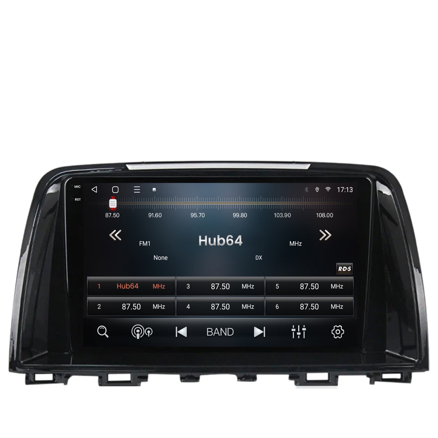 Navigatie 2K HUB64 Mazda 6 (2013-2015), 4GB RAM, Android, Octacore, Slot Sim 4G, DSP, GPS, Wi-FI, Carplay, Android Auto, USB, Bluetooth, Waze, Touchscreen, 9.5 Inch