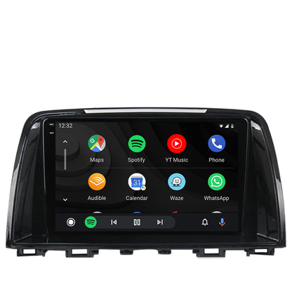 Navigatie 2K HUB64 Mazda 6 (2013-2015), 8GB RAM, Android, Octacore, Slot Sim 4G, DSP, GPS, Wi-FI, Carplay, Android Auto, USB, Bluetooth, Waze, Touchscreen, 9.5 Inch