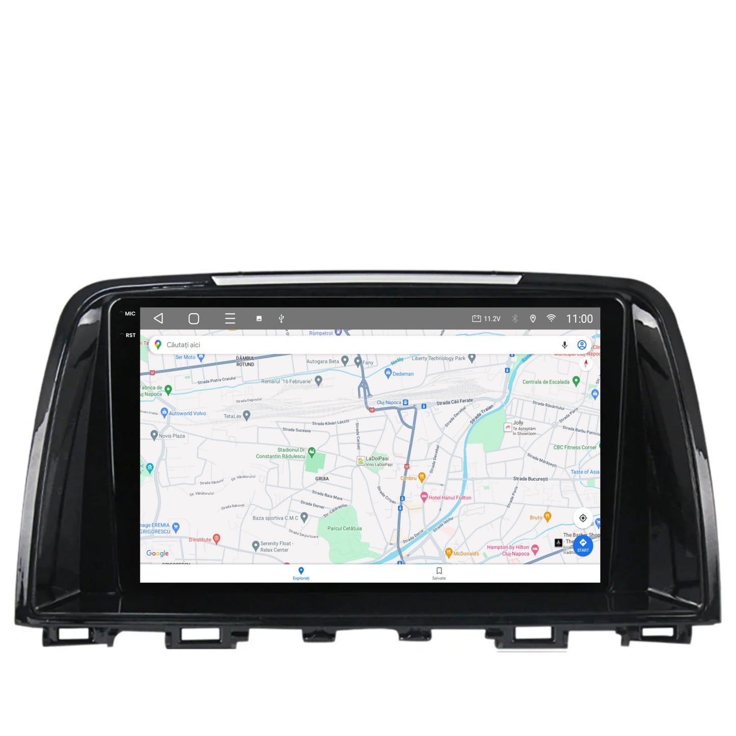 Navigatie 2K HUB64 Mazda 6 (2013-2015), 8GB RAM, Android, Octacore, Slot Sim 4G, DSP, GPS, Wi-FI, Carplay, Android Auto, USB, Bluetooth, Waze, Touchscreen, 9.5 Inch