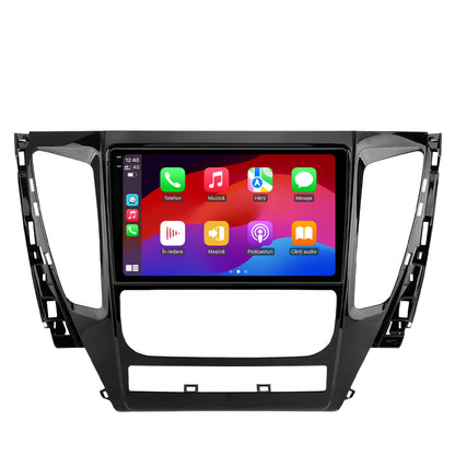 Navigatie 2K HUB64 Mitsubishi Pajero (2016-2018), 8GB RAM, Android, Octacore, Slot Sim 4G, DSP, GPS, Wi-FI, Carplay, Android Auto, USB, Bluetooth, Waze, Touchscreen, 9.5 Inch