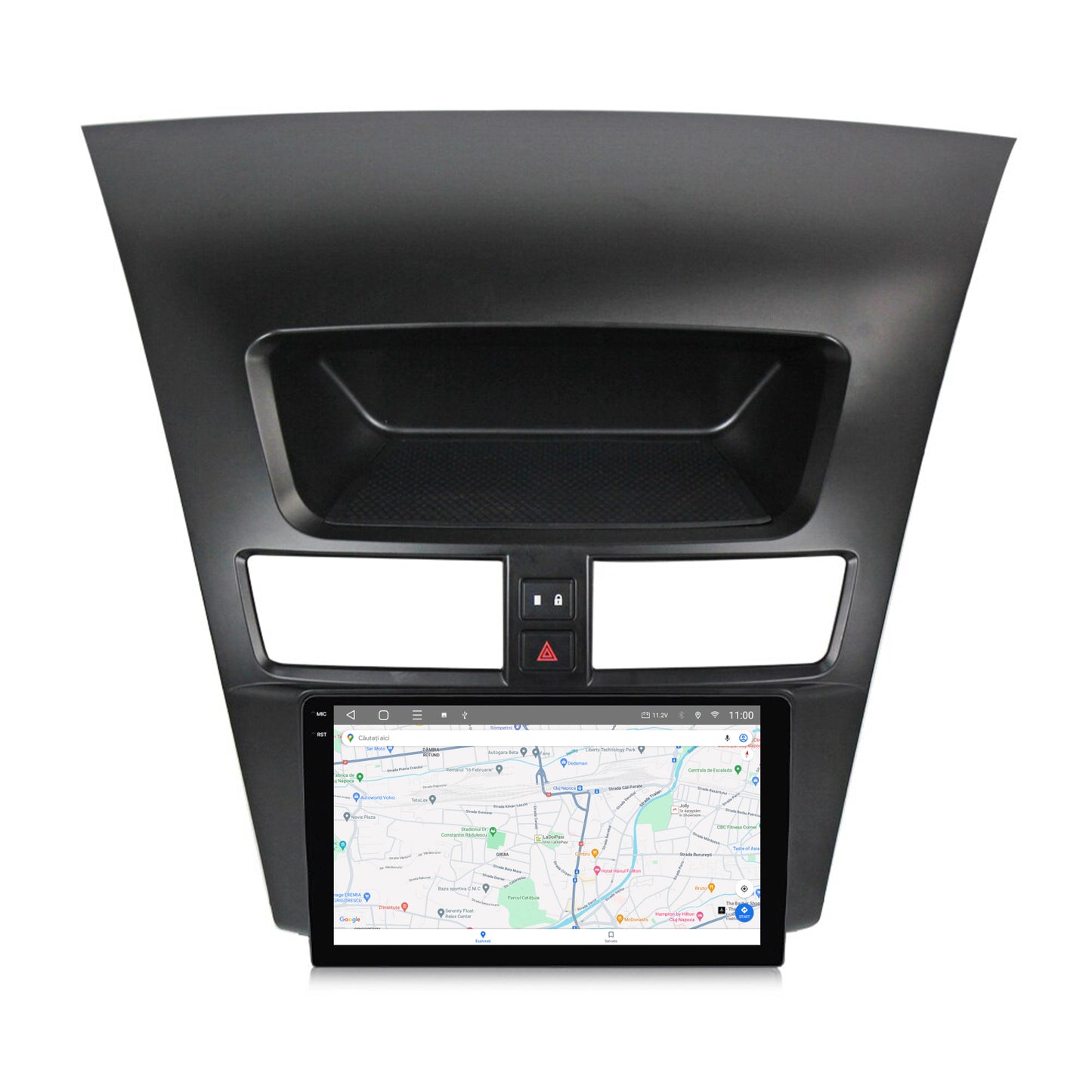 Navigatie 2K HUB64 Mazda BT50 (2011-2020), 4GB RAM, Android, Octacore, Slot Sim 4G, DSP, GPS, Wi-FI, Carplay, Android Auto, USB, Bluetooth, Waze, Touchscreen, 9.5 Inch
