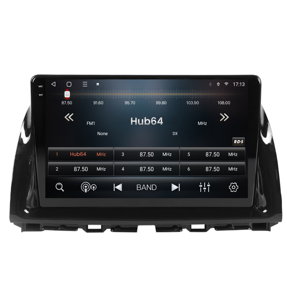 Navigatie 2K HUB64 Mazda CX-5 (2012-2015), 8GB RAM, Android, Octacore, Slot Sim 4G, DSP, GPS, Wi-FI, Carplay, Android Auto, USB, Bluetooth, Waze, Touchscreen, 10.36 Inch