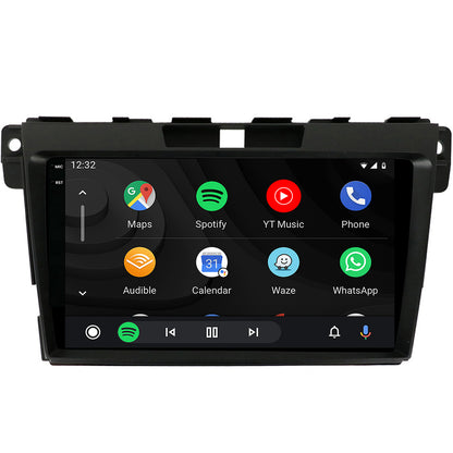 Navigatie 2K HUB64 Mazda CX-7 (2008-2013), 4GB RAM, Android, Octacore, Slot Sim 4G, DSP, GPS, Wi-FI, Carplay, Android Auto, USB, Bluetooth, Waze, Touchscreen, 9.5 Inch