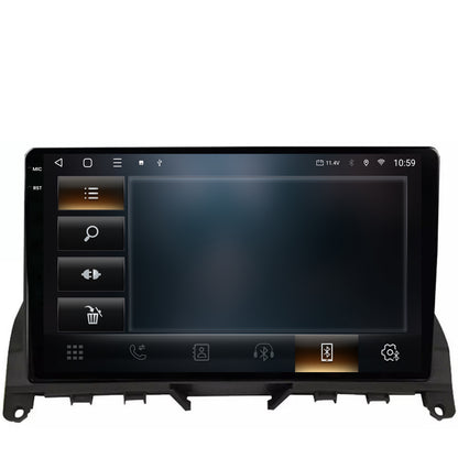 Navigatie 2K HUB64 Mercedes Benz C-Class W204 (2006-2012), 4GB RAM, Android, Octacore, Slot Sim 4G, DSP, GPS, Wi-FI, Carplay, Android Auto, USB, Bluetooth, Waze, Touchscreen, 9.5 Inch