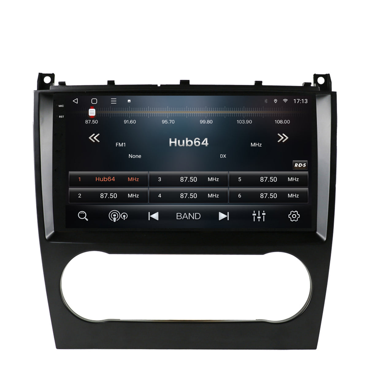 Navigatie 2K HUB64 Mercedes Benz G-Class W463 (2009-2012), 4GB RAM, Android, Octacore, Slot Sim 4G, DSP, GPS, Wi-FI, Carplay, Android Auto, USB, Bluetooth, Waze, Touchscreen, 9.5 Inch