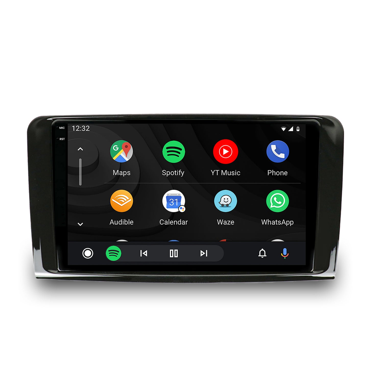 Navigatie 2K HUB64 Mercedes Benz ML W164 / GL X164, 4GB RAM, Android, Octacore, Slot Sim 4G, DSP, GPS, Wi-FI, Carplay, Android Auto, USB, Bluetooth, Waze, Touchscreen, 9.5 Inch