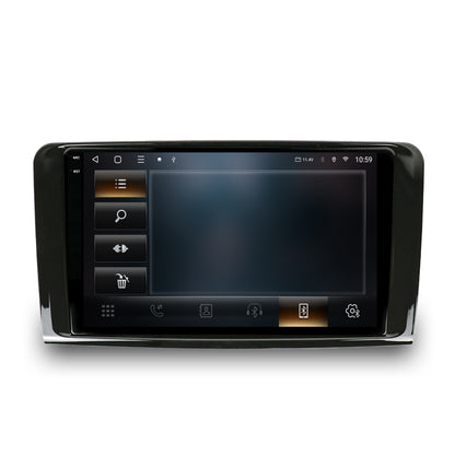 Navigatie 2K HUB64 Mercedes Benz ML W164 / GL X164, 4GB RAM, Android, Octacore, Slot Sim 4G, DSP, GPS, Wi-FI, Carplay, Android Auto, USB, Bluetooth, Waze, Touchscreen, 9.5 Inch