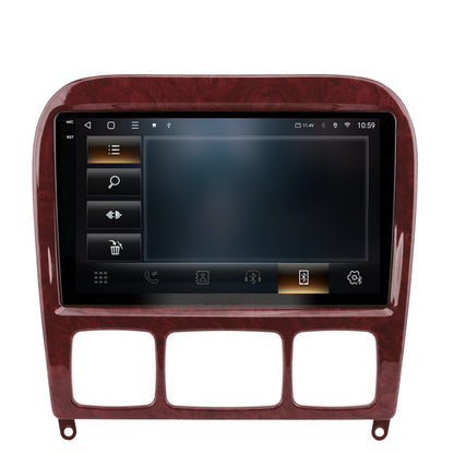 Navigatie 2K HUB64 Mercedes Benz S-Class (1998-2005), 4GB RAM, Android, Octacore, Slot Sim 4G, DSP, GPS, Wi-FI, Carplay, Android Auto, USB, Bluetooth, Waze, Touchscreen, 9.5 Inch