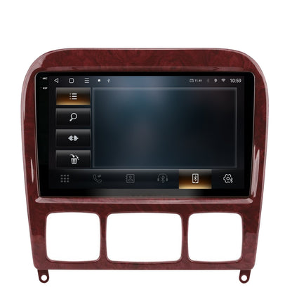 Navigatie 2K HUB64 Mercedes Benz S-Class (1998-2005), 8GB RAM, Android, Octacore, Slot Sim 4G, DSP, GPS, Wi-FI, Carplay, Android Auto, USB, Bluetooth, Waze, Touchscreen, 9.5 Inch