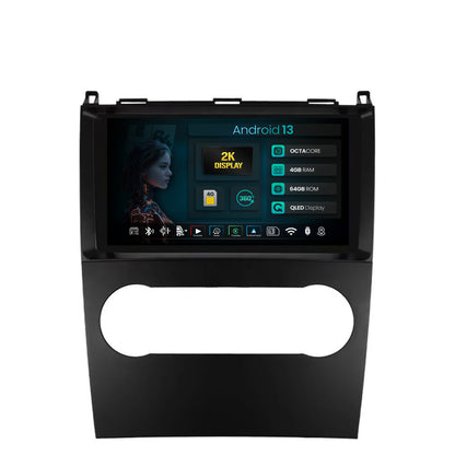 Navigatie 2K HUB64 Mercedes Benz A/B Class (2004-2011), 4GB RAM, Android, Octacore, Slot Sim 4G, DSP, GPS, Wi-FI, Carplay, Android Auto, USB, Bluetooth, Waze, Touchscreen, 9.5 Inch