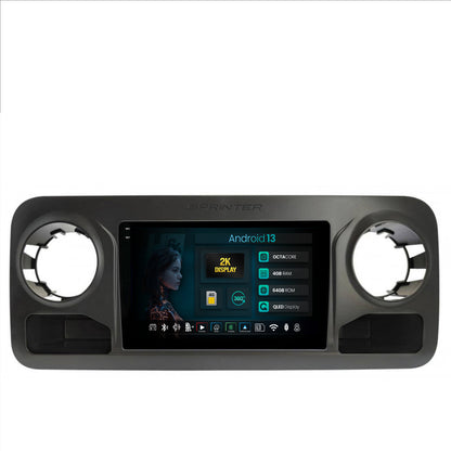 Navigatie 2K HUB64 Mercedes Benz Sprinter (2018+), 4GB RAM, Android, Octacore, Slot Sim 4G, DSP, GPS, Wi-FI, Carplay, Android Auto, USB, Bluetooth, Waze, Touchscreen, 10.36 Inch