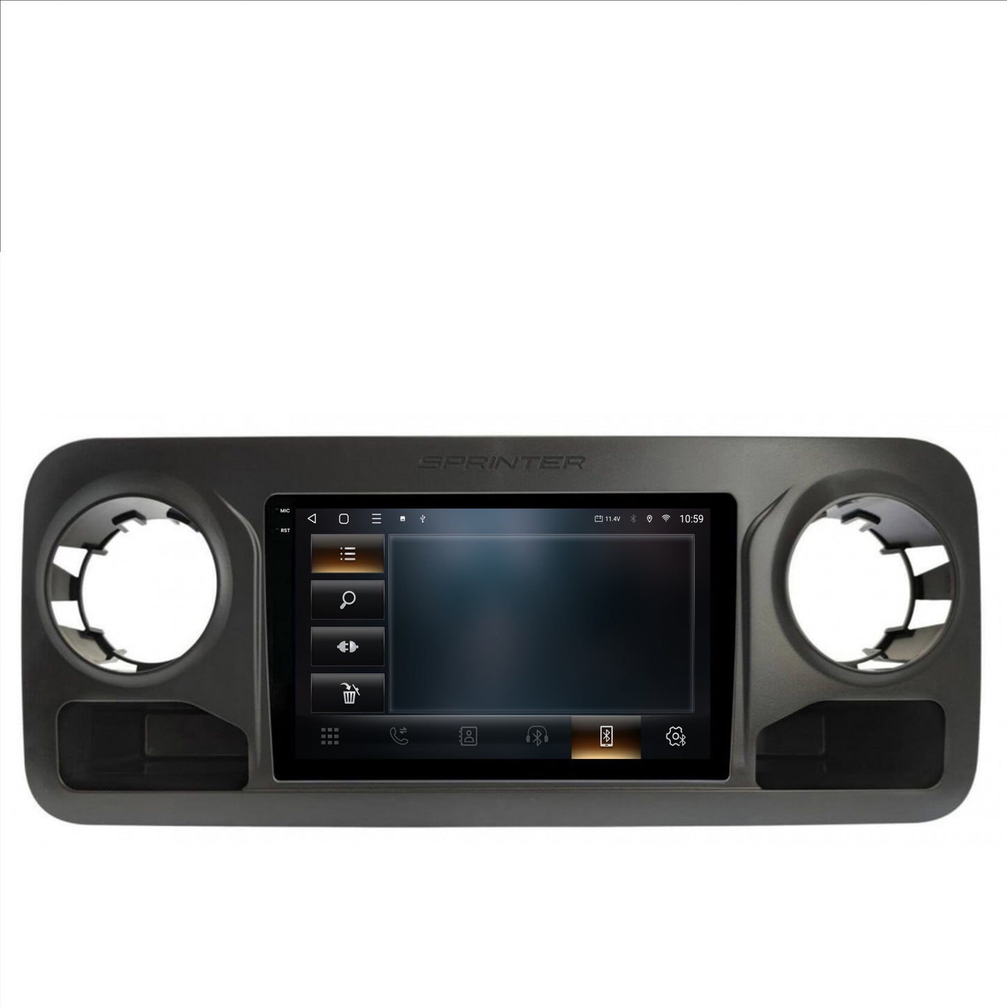 Navigatie 2K HUB64 Mercedes Benz Sprinter (2018+), 8GB RAM, Android, Octacore, Slot Sim 4G, DSP, GPS, Wi-FI, Carplay, Android Auto, USB, Bluetooth, Waze, Touchscreen, 10.36 Inch