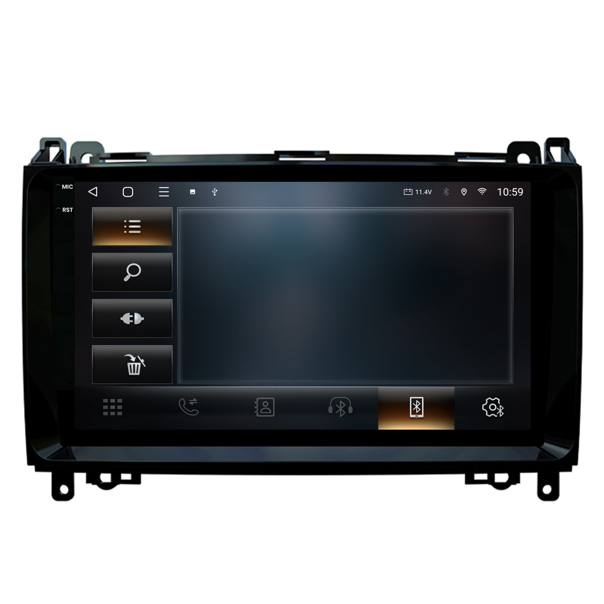 Navigatie 2K HUB64 Mercedes Benz Sprinter, Viano, Vito, A/B Class, Crafter, 8GB RAM, Android, Octacore, Slot Sim 4G, DSP, GPS, Wi-FI, Carplay, Android Auto, USB, Bluetooth, Waze, Touchscreen,