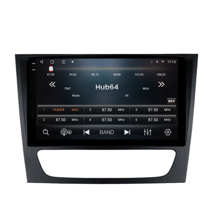 Navigatie 2K HUB64 Mercedes Benz W211/CLS, 8GB RAM, Android, Octacore, Slot Sim 4G, DSP, GPS, Wi-FI, Carplay, Android Auto, USB, Bluetooth, Waze, Touchscreen, 9.5 Inch
